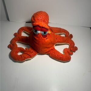 Disney Orange and Cream Plush with Logo